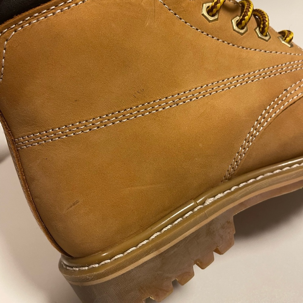 Skechers Tan Steel Toe Boots - Picture 15 of 16